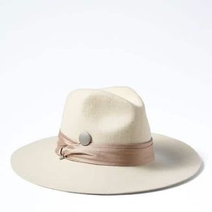 Banana Republic Twist Trim High Crown Fedora Hat